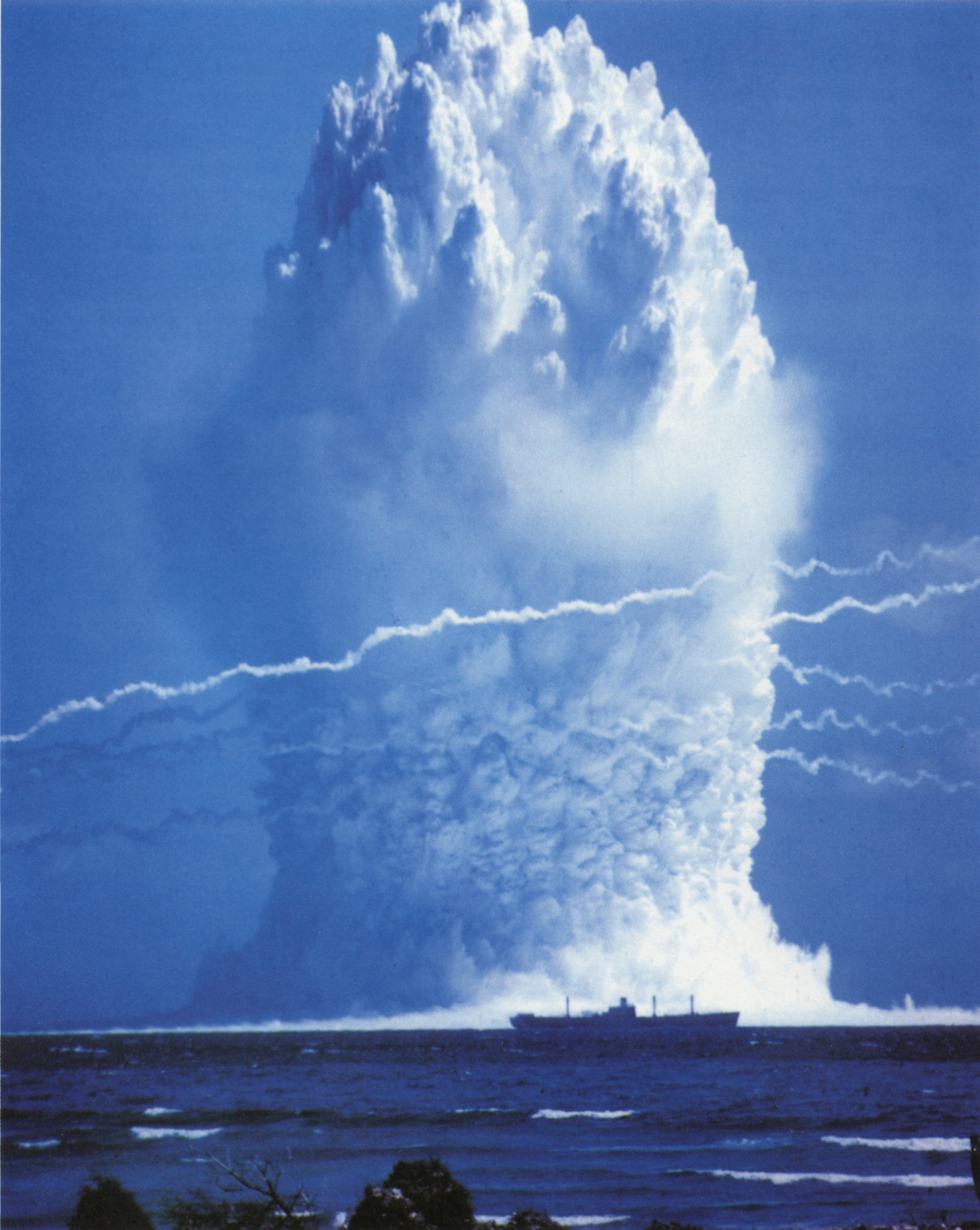 Nuclear Bomb Underwater Atomic Test PHOTO Shot Umbrella Operation Hardtack,1958